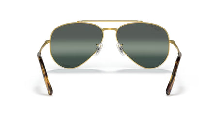 Ray-Ban 3625 New Aviator Legend Gold Polarized Clear Gradient Dark Blue achterzijde