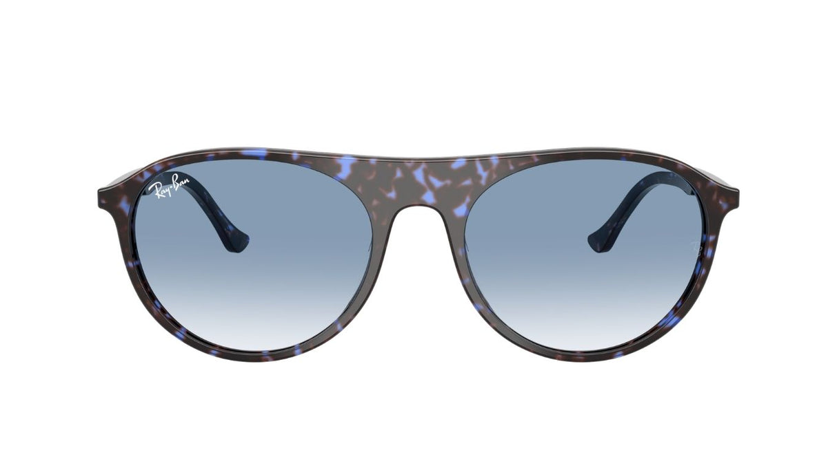 Ray-Ban-2215-Havana-Blue-Turtle-Clear-Gradient-Blue-Voorzijde