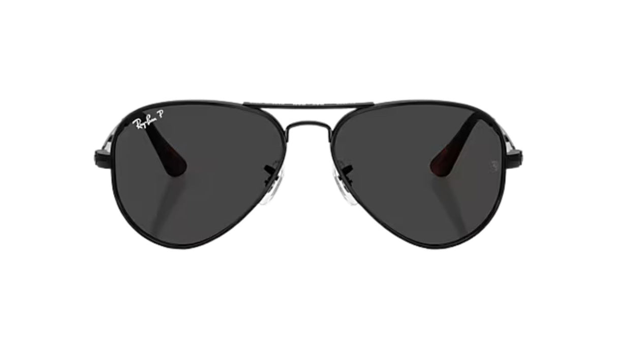 Ray-Ban-Aviator-Max-Black-Black-Polarized-Voorzijde