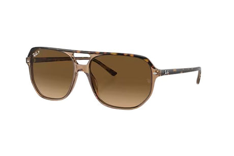 Ray-Ban-Bill-One-Havana-On-Transparent-Brown-Brown-Gradient-Polarized
