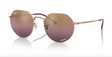 Ray-Ban-Jack-Rosé-Gold-Red-Mirror-Gradient-Polarized-schuin