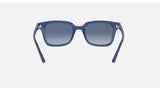 Ray-Ban Junior 9071 Transparant Blue/ Light Grey Gradient Dark Blue