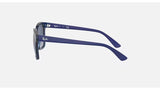 Ray-Ban Junior 9071 Transparant Blue/ Light Grey Gradient Dark Blue