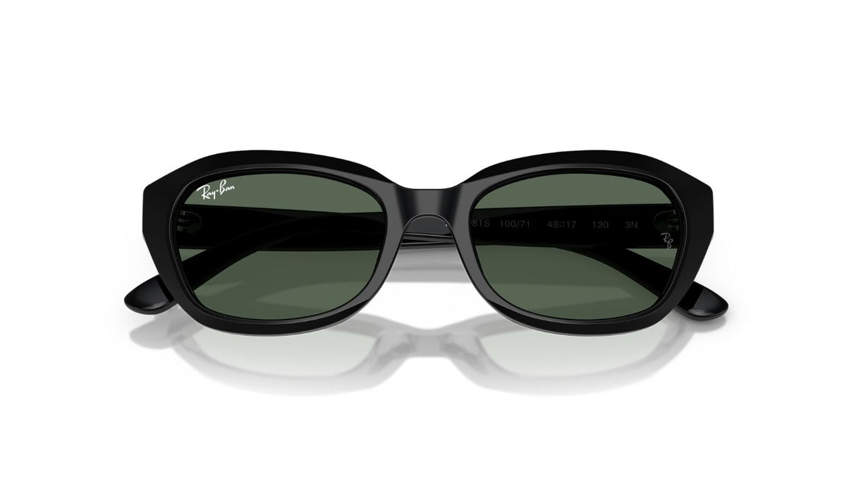 Ray-Ban-Junior-9081-Black-Dark-Green-Nabij