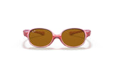 Ray-Ban-Junior-9187S-Transparent-Light-Red-Brown-Voorzijde