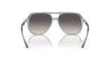 Ray-Ban Junior Bill Top Dark Grey/ Grey Crystal Grey Gradient Achterzijde