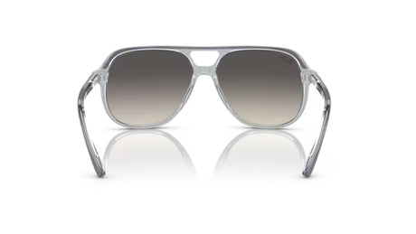 Ray-Ban Junior Bill Top Dark Grey/ Grey Crystal Grey Gradient Achterzijde