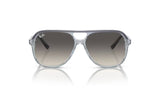 Ray-Ban Junior Bill Top Dark Grey/ Grey Crystal Grey Gradient Voorzijde