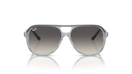 Ray-Ban Junior Bill Top Dark Grey/ Grey Crystal Grey Gradient Voorzijde