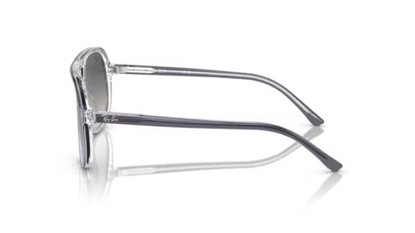 Ray-Ban Junior Bill Top Dark Grey/ Grey Crysta Grey Gradient Zijaanzicht