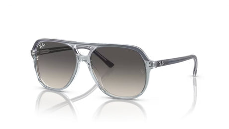 Ray-Ban Junior Bill Top Dark Grey Grey Crystal / Grey Gradient