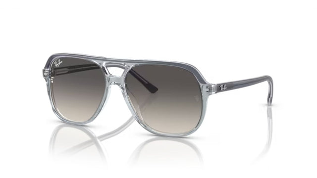 Ray-Ban Junior Bill Top Dark Grey Grey Crystal / Grey Gradient