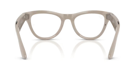 Ray-Ban-Skyler-Shiny-Chalky-Grey- Sapphire-Transitions-Achterkant