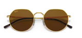 Ray-Ban Jack Legend Gold/ Brown