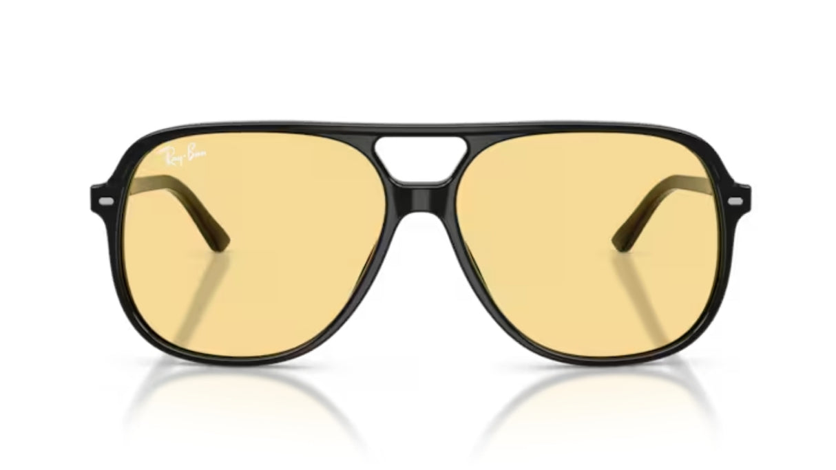 Ray-Ban-Bill-Polished-Black-Yellow-Voorkant