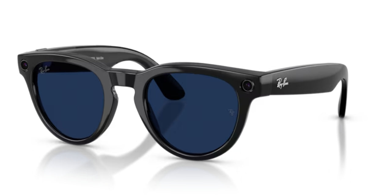 Ray-Ban Meta Headliner Shiny Black/ Sapphire Photochromic