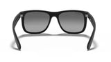 Ray-Ban Justin Black Rubber/ Grey Gradient Polarized