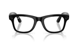 Ray-Ban Meta Wayfarer Black/ Clear to Graphite Green Photochromatic