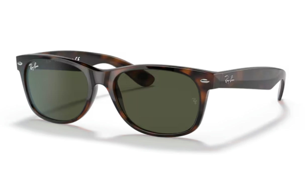 Ray-Ban New Wayfarer Tortoise/ G15 Green