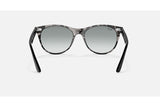 Ray-Ban Wayfarer II Grey Havana/ Photo Azure Gradient Blue-achterkant