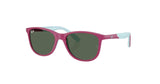Ray-Ban-junior-fucsia-rubber-azzurre-dark-green-01