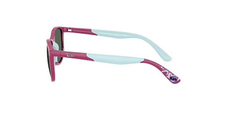 Ray-Ban-junior-fucsia-rubber-azzurre-dark-green-04
