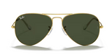 Ray-Ban Junior (extra Small) Aviator Gold/Grün Polarisiert