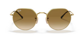 Ray-Ban-Jacke Arista Gold/Klares Farbverlaufsbraun