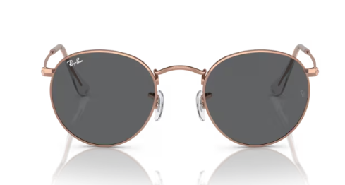 Ray-Ban Round Metal Rosé gold/ Darkgrey