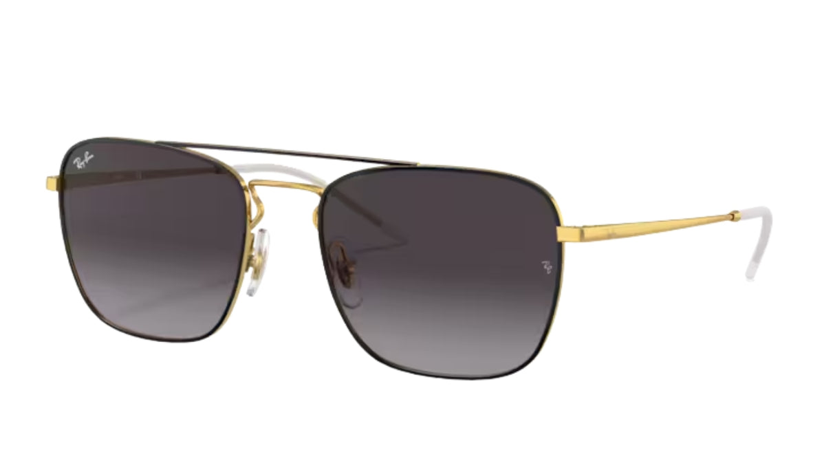 Ray-Ban 3588 Black on Gold/ Grey