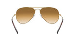 Ray-Ban Aviator Large Metal Arista/ Clear Brown Gradient