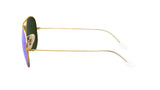 Ray-Ban Aviator Large Metal Gold/  Blue Flash Polarised