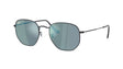 Ray-Ban-Hexagonal-black-brown-mirror-turchese-01
