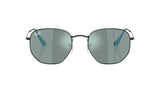 Ray-Ban-Hexagonal-black-brown-mirror-turchese-02