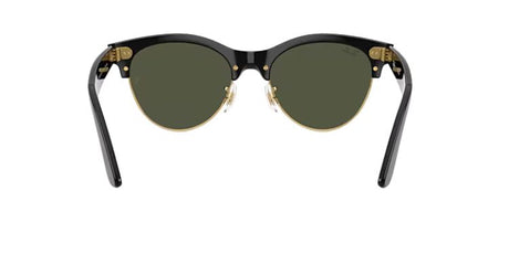 Ray-Ban-Clubmaster-way-black-on-gold-green-03